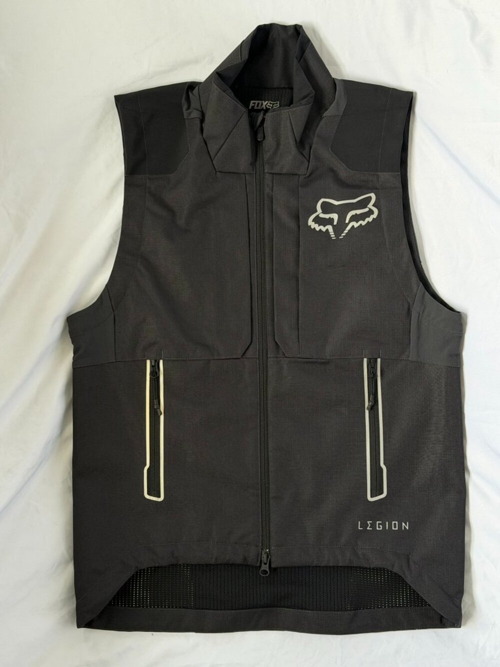 Fox Racing Legion Charcoal Motocross Enduro Riding Vest Men's Size Small